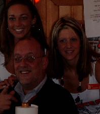 Wim van Antwerpen bij Hooters