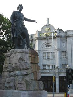 Beeld van William Wallace in Aberdeen