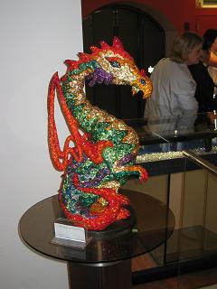 Een Swarovski draak