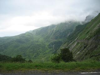 uitzicht van de Col d'Aubisque
