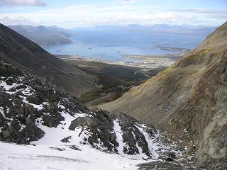 Ushuaia vanuit de bergen