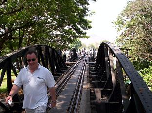 Fred op de brug