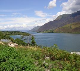 Rond het eiland