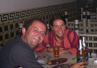 Met Irena aan het bier