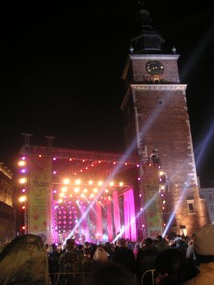 Het concert bij de stadstoren