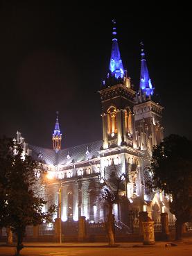 De kerk van de maagd Maria