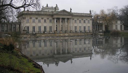 Het paleis op het water/ijs...