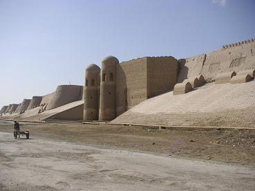 De muren van de stad