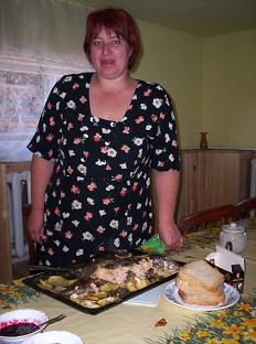 De vis, en de vrouw des huizes