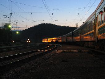 Onze laatste Russische trein