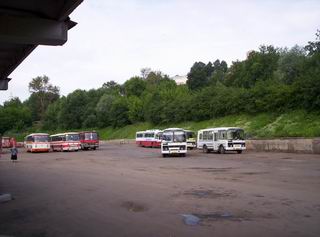 Busstation in Vladimir