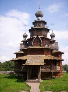 In het hout-architectuur museum
