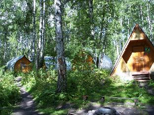 Huisjes op de camping